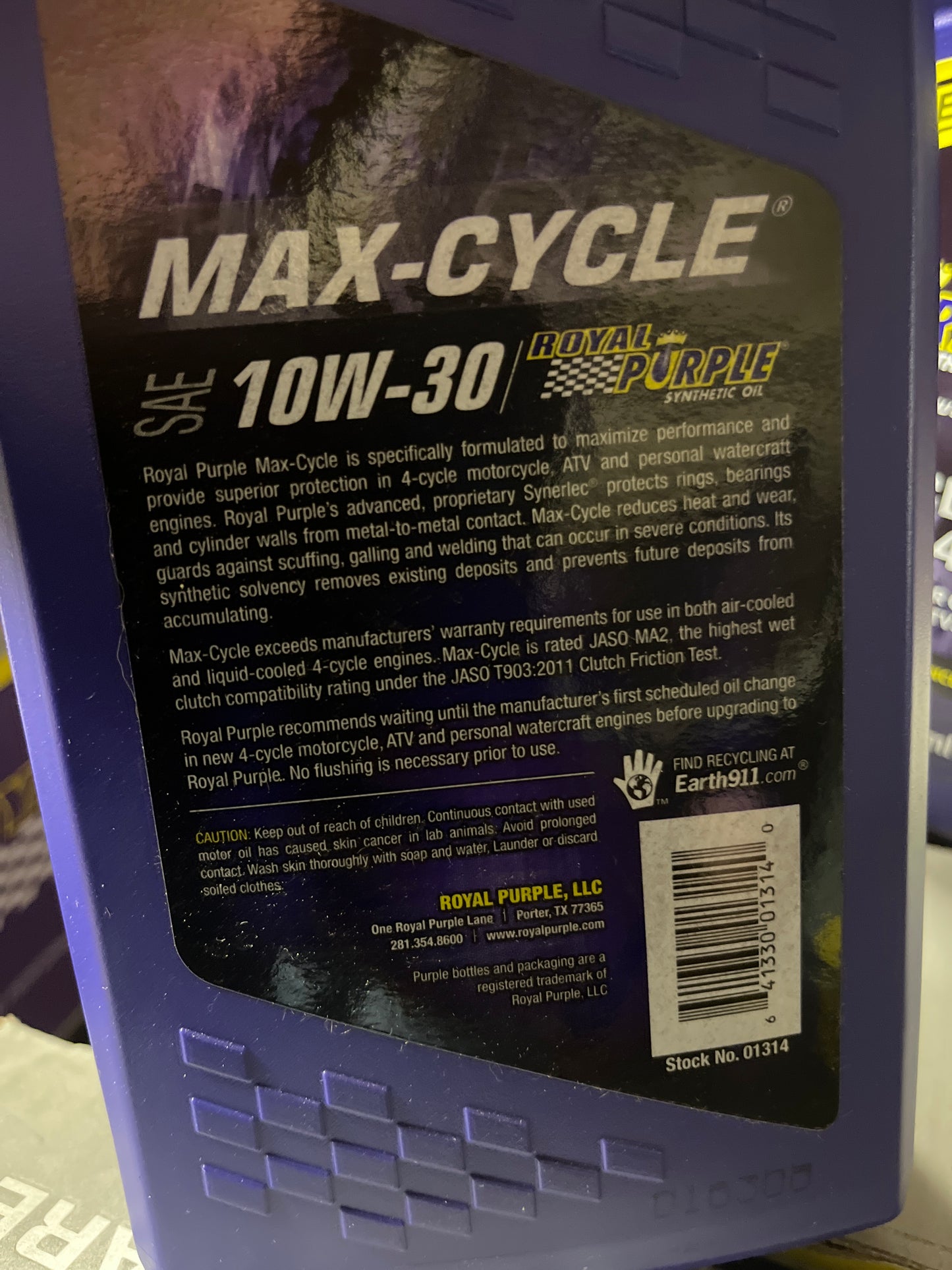 Max cycle 10w30